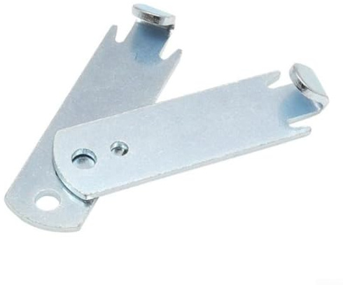 Desiumite 2 Pack Metall Zaun Draht Spannwerkzeuge Drahtspanner Handwerkzeug für Stacheldrahtzäune, Gärten, Ranches und Forstwirtschaft, tragbar und wasserdicht