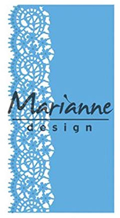Marianne Design Creatables Lace Border Die, Metal, Blue, 20.1 x 8.4 x 0.2 cm