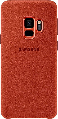 Samsung Alcantara Schutzhülle für Galaxy S9 – Rot