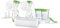 MAM - Elektrische Doppel-Milchpumpe – 2-in-1-Milchpumpe mit 9 Intensitätsstufen und 3 Stunden Akkulaufzeit – 2 Easy Start Anti-Colic Flaschen & 2 Vorratsdosen inklusive – Grün