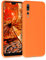 kwmobile Housse Compatible avec Huawei P20 Pro Coque - Housse de téléphone Protection Souple en Silicone - Orange fruitée