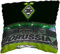 Borussia Mönchengladbach Wende-Kissen Borussia-Park 40x40 Schwarz Weiß Grün Fußball Die Fohlen-Elf VFL 1900 Bundesliga Fankissen Kuschelkissen Dekokissen Kopfkissen Meister Polster z. Bettwäsche