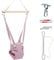 MAMOI® Türhopser Baby ab 6 Monate, Hopser Baby Jumper Bouncer, Babyschaukel für türrahmen, Schaukel Indoor, Türschaukel, Hüpfer, Kinderschaukel, Tür Hopper, Babyhopser Swing C. Rosa