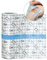 TOPJOWGA Wasserdicht Transparent Bandage, 5cmX10m Wasserdichte Transparente Filmrolle, Wasserdichtes Pflaster Verband, Klarer Film Verbandklebeband Wundverband Fixierer Pflaster Verband