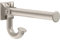 Franklin Brass Extend-a-Hook B45627M-SN-R Wandhaken, quadratisch, 1 Zinke, Mantel/Hut, Satin-Nickel, Haken zum Aufhängen an der Wand, Kleidung, Geldbörse, Tasche, Handtuch, Organisationshaken