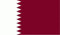 Fanshop Lünen Flagge Katar Fahne 90x150 cm Hissfahne Fahnen Flag WM 2022, rot