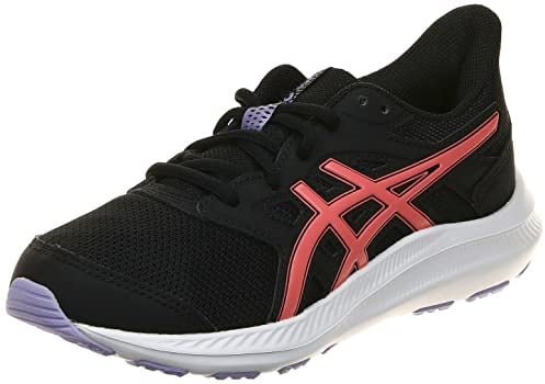 ASICS Unisex Kinder Jolt 4 Gs Sneaker, Schwarz Papaya, 39.5 EU