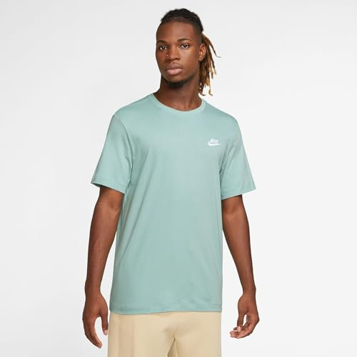 Nike Club, T-Shirt Uomo, Mineral, S