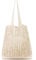 hatisan Häkeltaschen für Damen – Sommer-Strandtasche, ästhetische Hippie-Stricktasche, B-beige, 均码