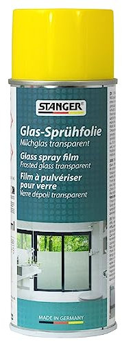Stabilo Befestigungstechnik Glas-Sprühfolie 400ml - gelb transparent | Fensterfolie Sichtschutz Milchglasfolie Glasdekor