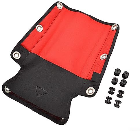RANRAO Tragbare Tauchen Rückenpolster, Tauchen Zurück Fliegen Rückwand Kissen BCD Technische Tauchen Kissen, Backplate Pad Kissen Komfortable Lieferungen