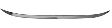 HYQHYX Spoiler Flügel Für A3 A4 121 cm Länge Universal Spoilerlippe Limousine Heckflügel W204 W211 Heckspoiler (Farbe : Schwarz)