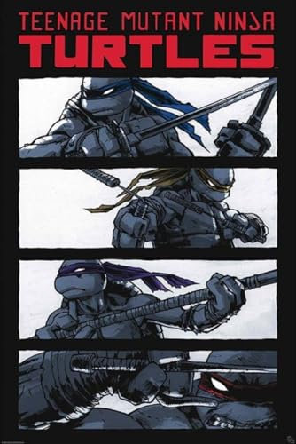 Grindstore Teenage Mutant Ninja Turtles Comic Maxi-Poster, laminiert