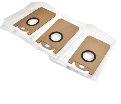EXTRWORY 3 Piece Dust Bags Sweeper Accessories for Ultenic T10 Robot Dust Bags Accessory Set Replacement Dust Bag Set