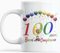 Paroles d'amour Tazza Colazione Buon Compleanno 100 Anni Regalo originale per uomini e donne Anniversario di 100 anni