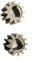 For Honda Compatible Rear Drive Wheel Gears Set of Two Replacement Parts for Efficient Operation of Lawnmowers