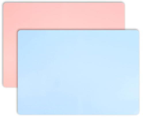 2 Pcs A3 Silicone Mats for Worktops,40×30cm Non Slip Silicone Placemat