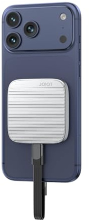 JOIOT 512G SSD Externe Portable magnétique USB 3.2 Gen 2x2 jusqu'à 2000 Mo/s 4K 120 fps ProRes HDR Video Record Metal USB-C Disque Dur Externe SSD pour iPhone 16 Pro Max, Smartphone, Tablette