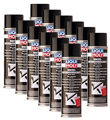 12x LIQUI Moly 6100 Wachs Unterbodenschutz schwarz anthrazit 500ml