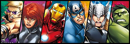 Clementoni 39410 - Impossible Marvel Panorama - 1000 Teile Puzzle