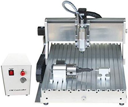 TEN-HIGH 3020 1500W CNC Router Engraving Drilling Milling Machine,usb port with 4th Axis.