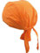 noTrash2003 Design Bandana Cap Mütze Kopftuch für Sport und Freizeit (Orange)
