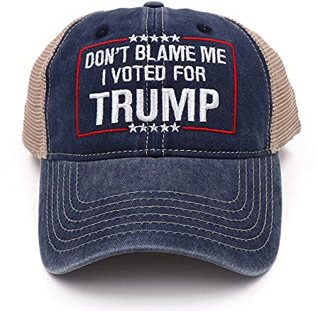 CHUNG Herren Damen Mütze Make America Great Again Hat Verstellbare USA MAGA Cap Trump 2024, Maga-Mesh-navy, Einheitsgröße