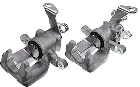 Frankberg 2x Pinza Freno Pinza del Freno Posteriore Sinistra Destra Alluminio Compatibile con Grande Punto 199 Grande Punto Punto 199 Punto Punto Evo 199 Corsa D S07 Replace# 77363938