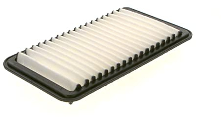 Bosch S0566 Car Air Filter - Separates Particles from the Air Intake - Moisture-resistant plus High Tensile Strength