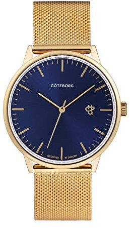 CHPO Unisex Erwachsene Analog Quarz Uhr mit Edelstahl Armband 14232WW