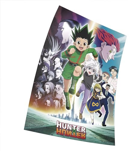 Poster „Hunter X Hunter“, 30 x 46 cm, mattiertes Papier, Geschenk, dekorativer Druck, Wand