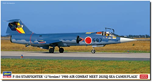 Hasegawa 1/48 F-104 Starfighter J-Version, 1980 Air Combat Meet 202SQ See-Tarnung