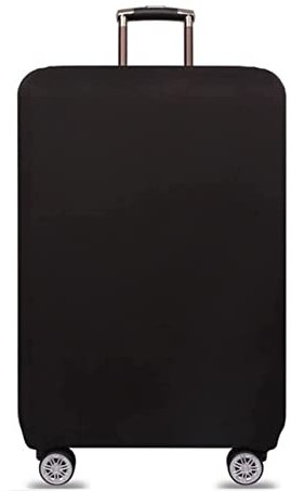 YKKJ Housse Protection Valise,Housse De Protection pour Bagages,Housse de Protection de Valise de VoyageConvient pour 22-24 Pouces(Noire M).