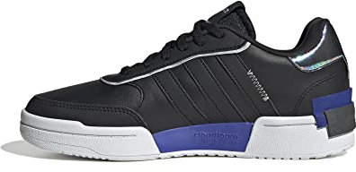adidas Damen Postmove SE Shoes Basketball-Schuhe, Core Black/Core Black/Lucid Blue, 37 1/3 EU