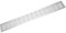 Grille D'aération 600Mm Grille de ventilation Alliage D'aluminium Argent 600X80MM Débit D'air Ventilation Plaques Volets En Alliage D'aluminium Pour Armoires RV