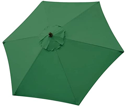 repuesto para sombrilla, cubierta sombrilla poliéster para patio al aire libre | Cubierta protectora lavable UV30+ para playa, terraza, parque infantil, jardín