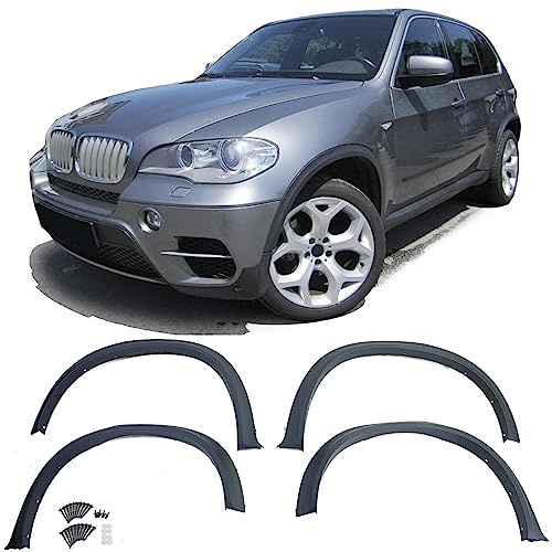Kotflügel Verbreiterungen Radlaufblenden Set 4-teilig passt für BMW X5 E70 10-13