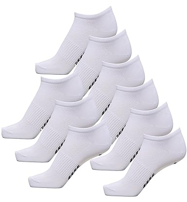 hummel Unisex Sneaker hmlSPORT Ancle Socken 6 Paar Weiß 41-45