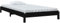 vidaXL Stapelbett Schwarz 75x190 cm Massivholz Kiefer