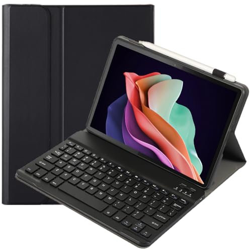 FIABANO Keyboard Cover Folio Case with Detachable Bluetooth Keyboard for Lenovo Tab P11 Pro Gen 2 (2nd Gen) 11.2-inch (TB-132FU / TB-138FC)