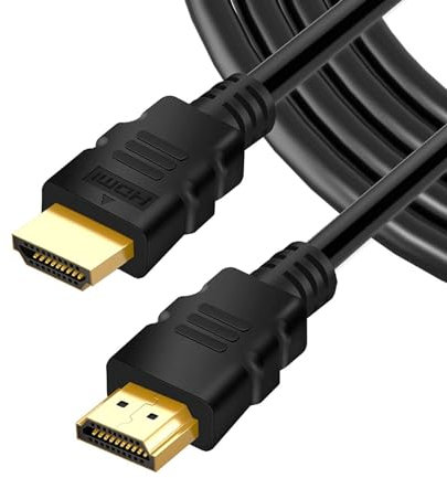 High Speed 4K V2.0 Ultra HD Gold Plated Ethernet HDMI Male to Male Cable extra long Lead - 1.5m to 25m (15m)