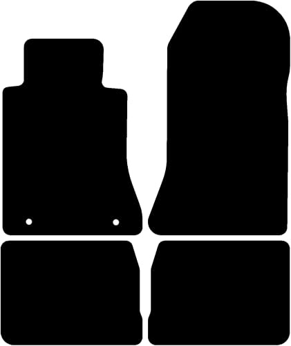 Kovvar Duogrip Gummimatten passend für Mercedes E-Klasse W124/S124/C124 1985-1996 Passend zur Ausführung: Cabriolet/Limousine/T-Modell