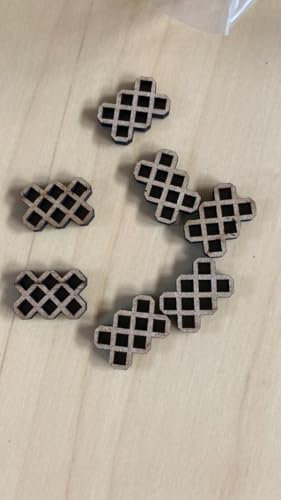 AT-BA Modellbau 220085 Slotcar-Deko Rasengittersteine – 50 Stück