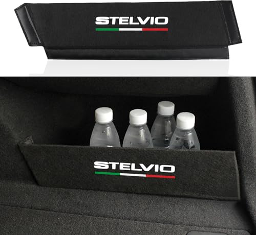 OYDDL 1PCS Auto Kofferraum Organizer Kompatibel mit Alfa Romeo Stelvio 2017 2018 2019 2020 2021 2022 2023 2024 Zubehör