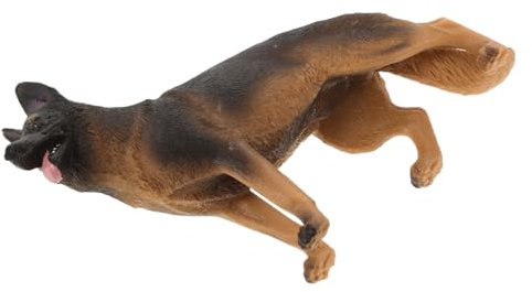 KONTONTY Realistische Spielzeug-hundefigur 11 4 X 8 1 cm Dekorative Welpenstatue
