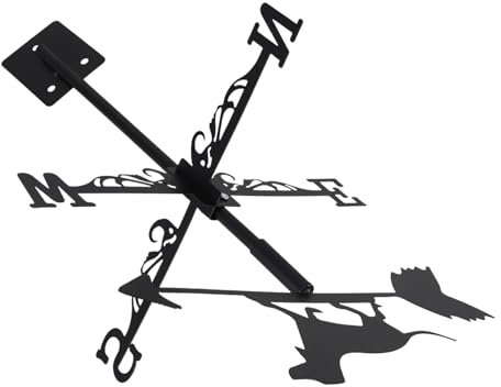 YARNOW Wetterfahne Aus Wetterfahne in Dackelform Windrichtungsanzeiger Für Dachmontage Dachdekorationszubehör Für Garten Mit Tiermotiv