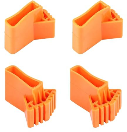 Rubber Ladder Feet - Ladderpads | Non Slip Feet Stabilizer Grips Legs Protector for Outdoor Furniture Sofa Mattress Glass Table Coasters Floor Pads Heavy Duty Rubber Covers