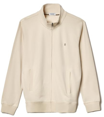 Coveri Felpa Giacca Pullover Aperta Uomo Sportiva con Cerniera Zip Intera Cotone