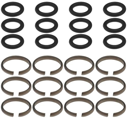 HAPPOW 12 Sätze 1/2 Schlagschrauber Haltering Sicherungsring Mit O-Ring, Stecknuss Retainer Für Akku-Schlagschrauber Werkzeugteile & Zubehör