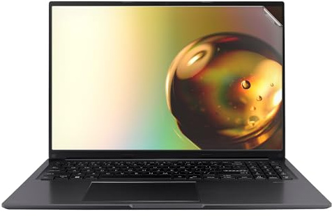 kwmobile Schutzfolie für ASUS Vivobook 16 (7430U) Folie - Laptop Folie - Displayschutz matt - Displayschutzfolie Displayfolie entspiegelt - Laptop Schutz Zubehör